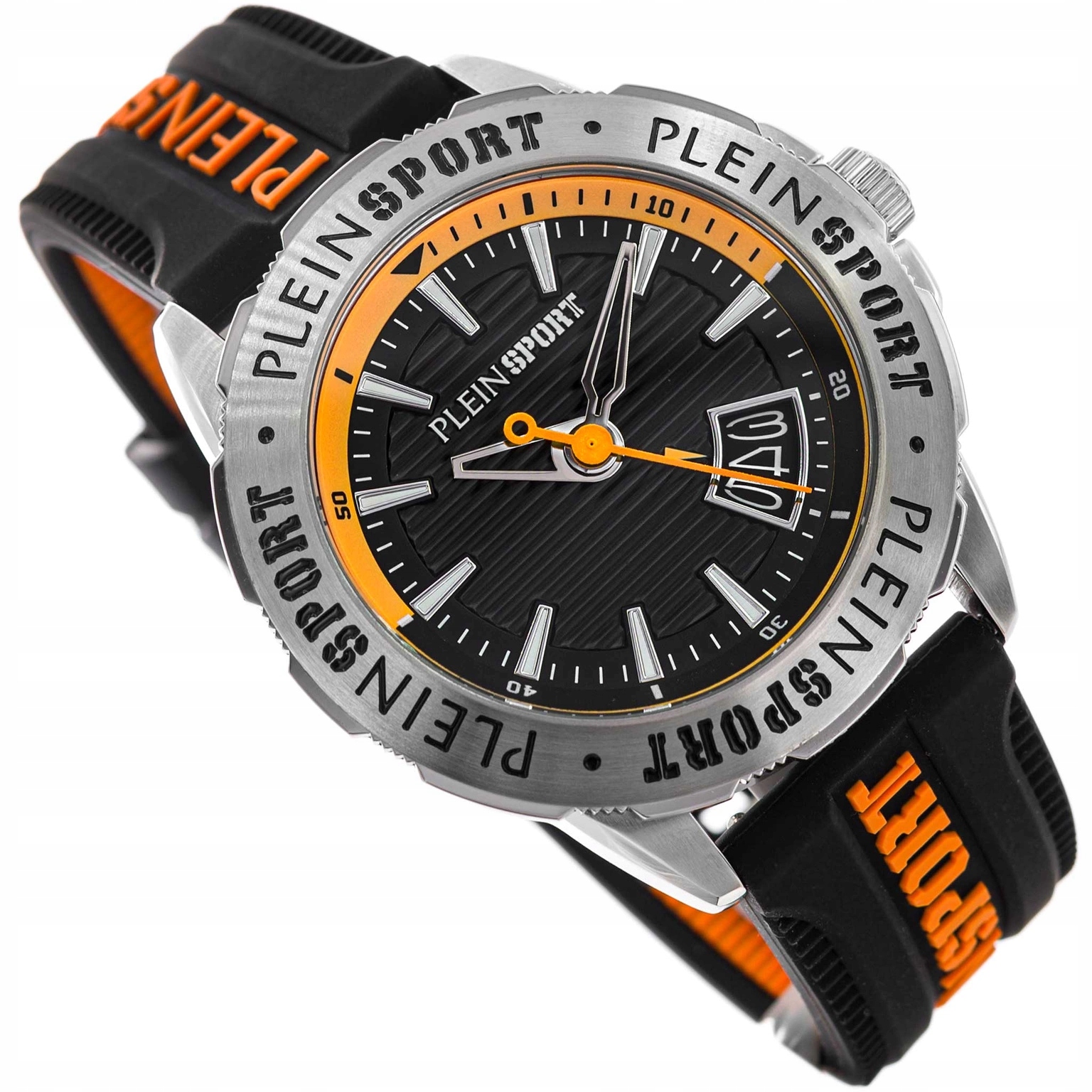 Pánské Hodinky Plein Sport PSGDA0324 Rampage Černé Na Řemínku Datumovka