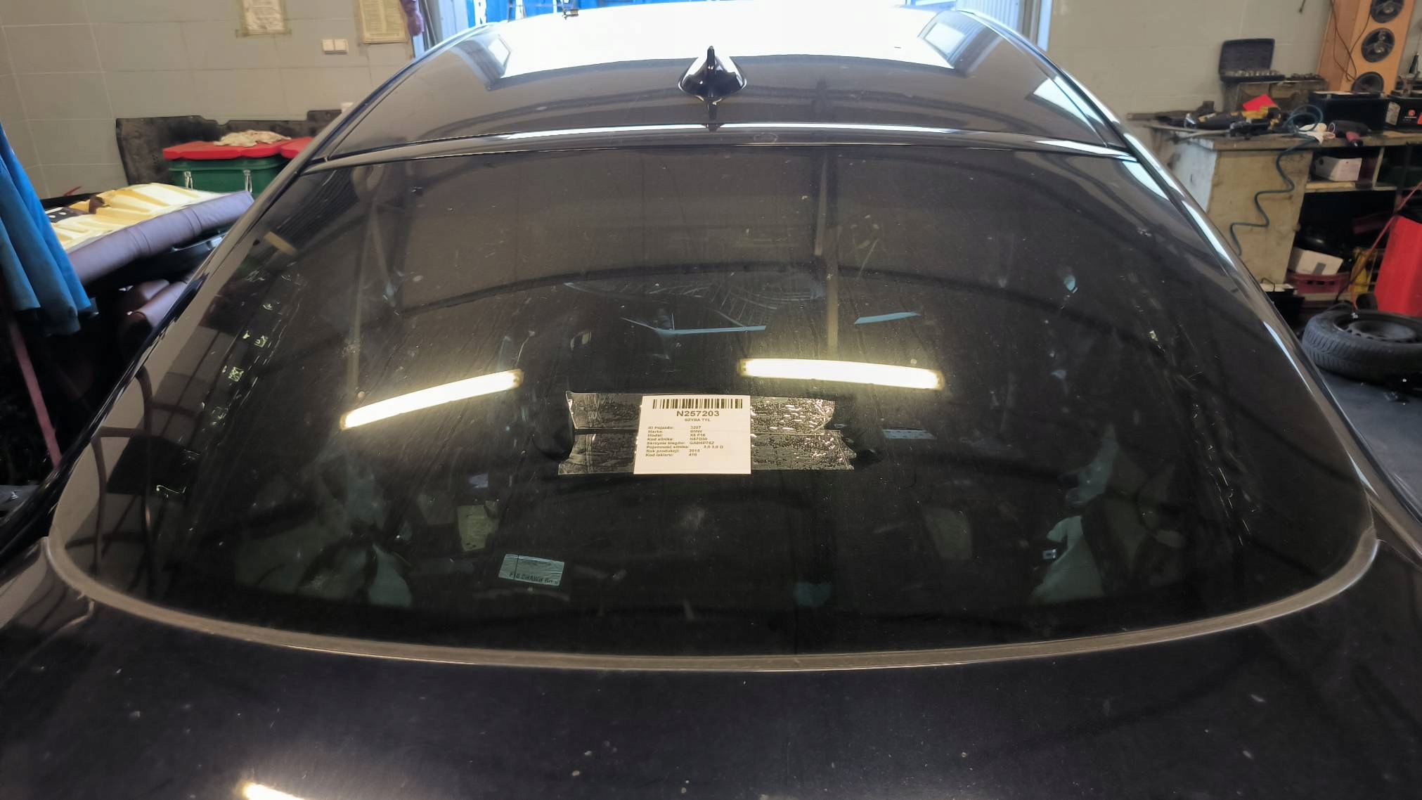 window rear part BMW X6 F16