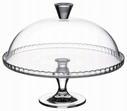 

Patera z kloszem na ciasto tort 32cm Pasabahce