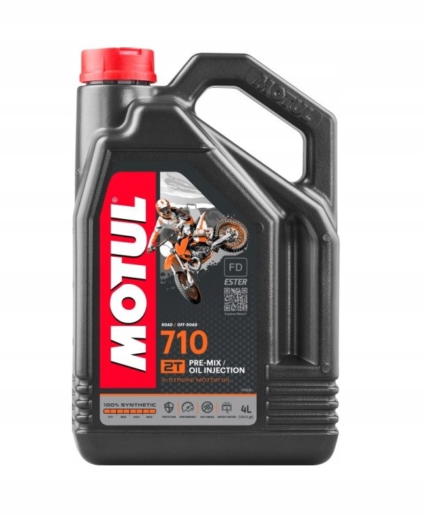 Olej Motul 710 4L 2T Synt. Motocykle