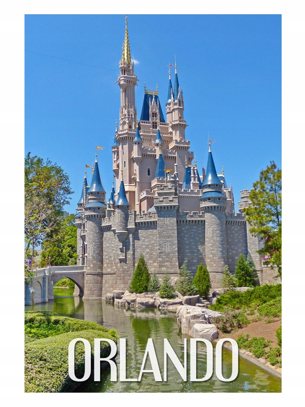 

Usa Orlando Disneyland Magnes na lodówkę