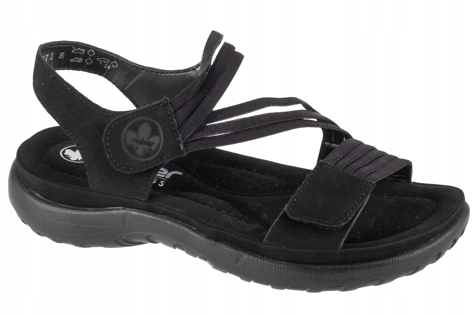 Rieker Sandals [38] Dámské sandály černé