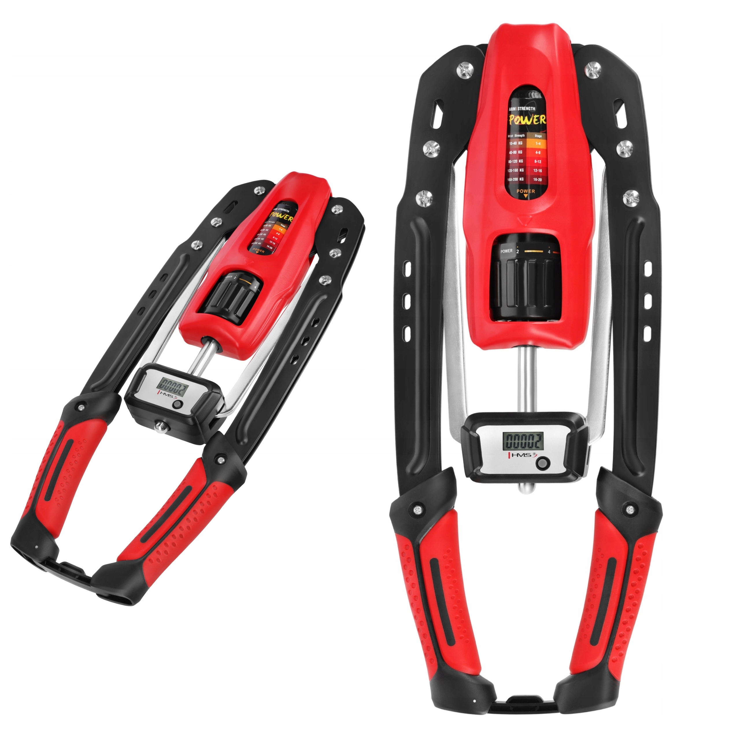 Hydraulický Power Twister pro cvičení Hms Pro 200KG Regulovatelný stlačovač