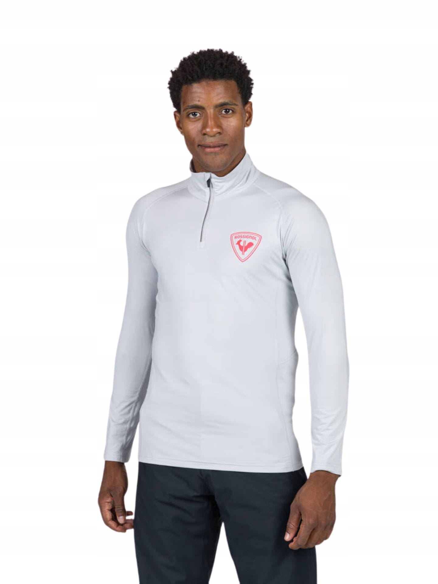 Pánské termoaktivní tričko Rossignol New Hero Classique Hz šedé 3XL