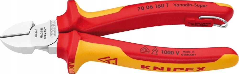 Boční štípací kleště Vdett 160 mm 70 06 160 T Knipex