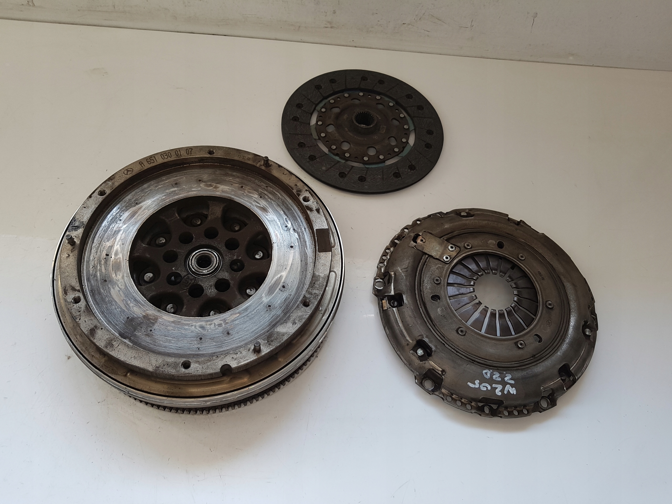 MERCEDES W205 CDI clutch wheel flywheel kpl.