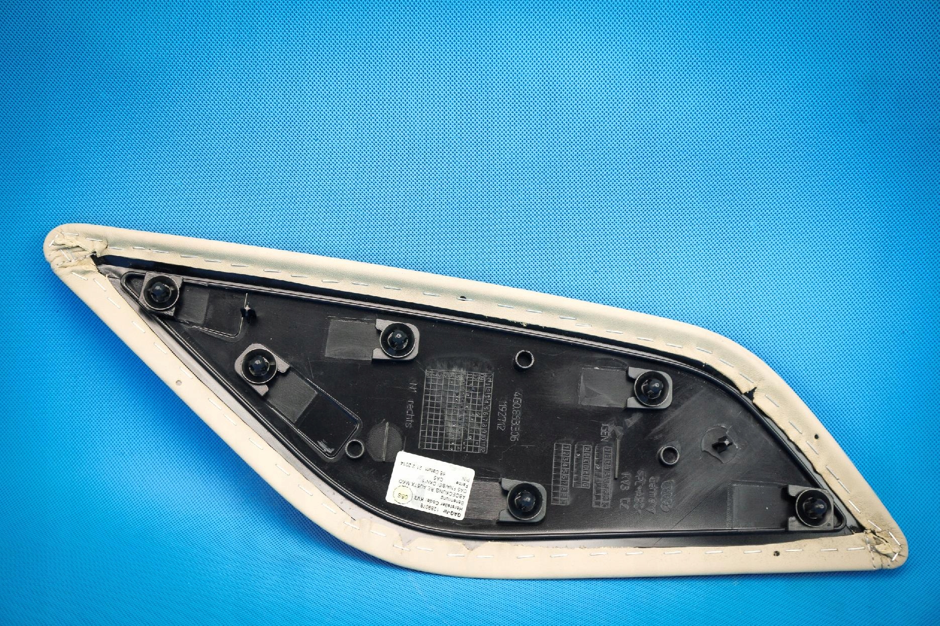 Blende Abdeckung tunelu Leder Audi A6 A7 4G0863306D CA5