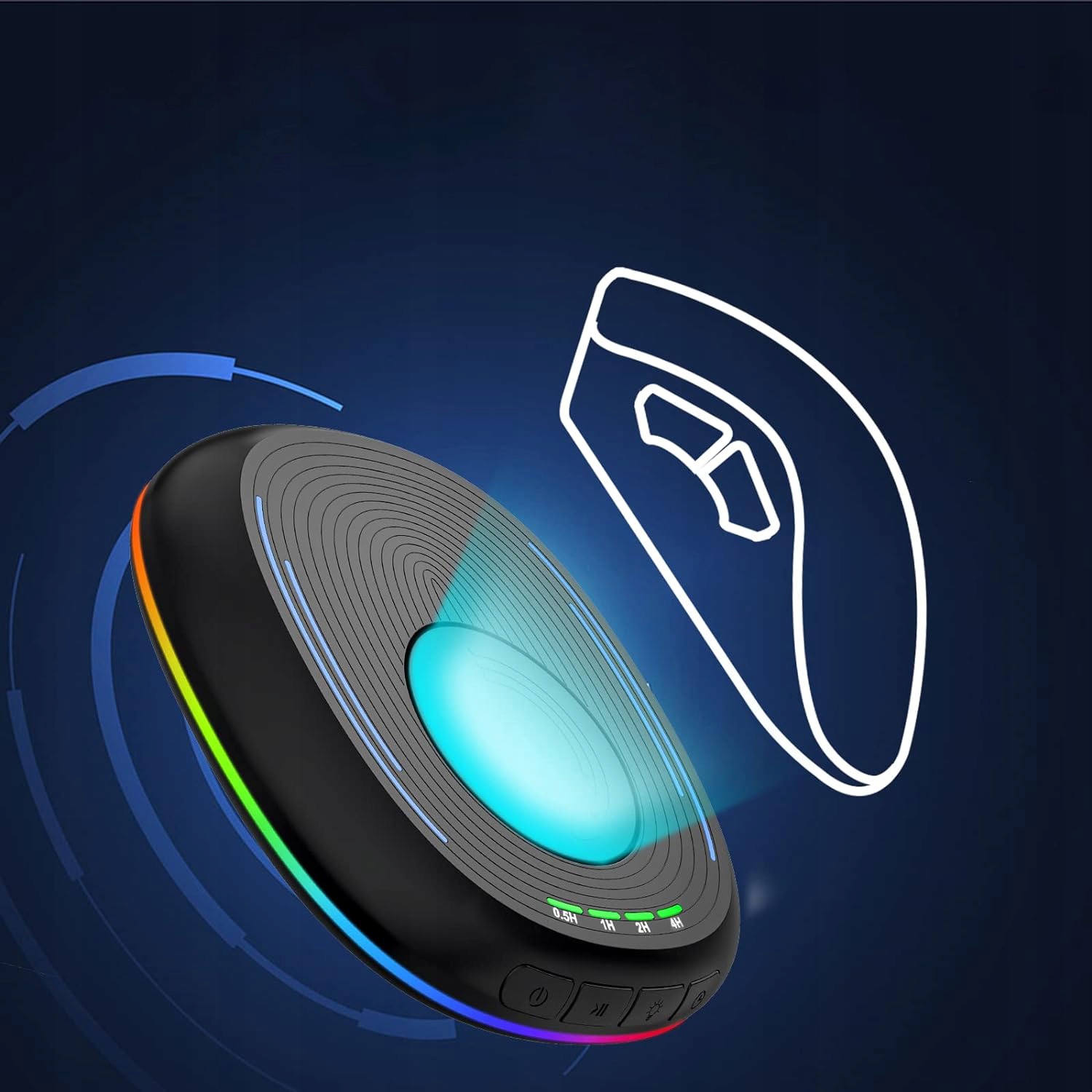 MOUSE JIGGLER SYMULATOR MYSZKI RUCHU 7 KOLORAMI Z TIMER DLA DOMOWY BIURA Interfejs USB