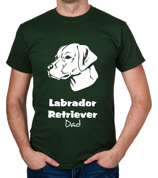 

koszulka Labrador Retriever Dad prezent