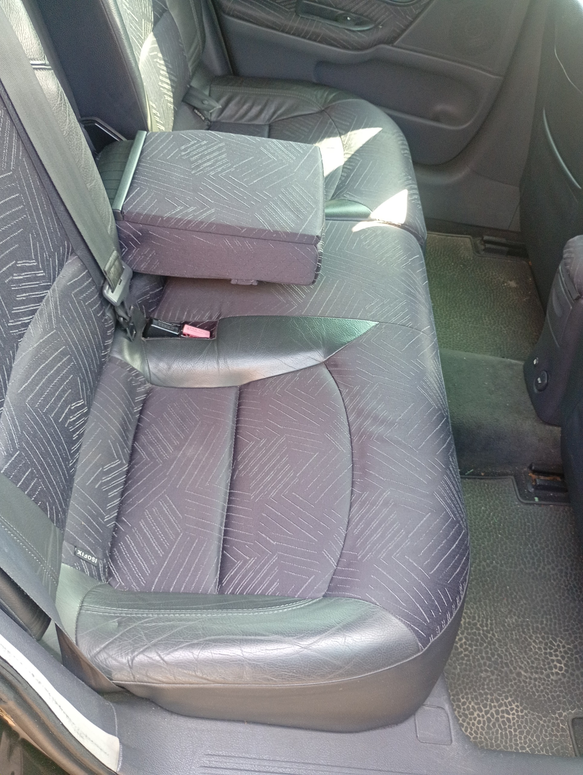 Sitz hinten heck Halbleder Renault Laguna 2 II 02-07