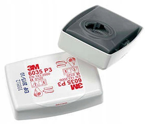 FILTR Przciwpyłowy P3 3M 6035 kpl 2szt