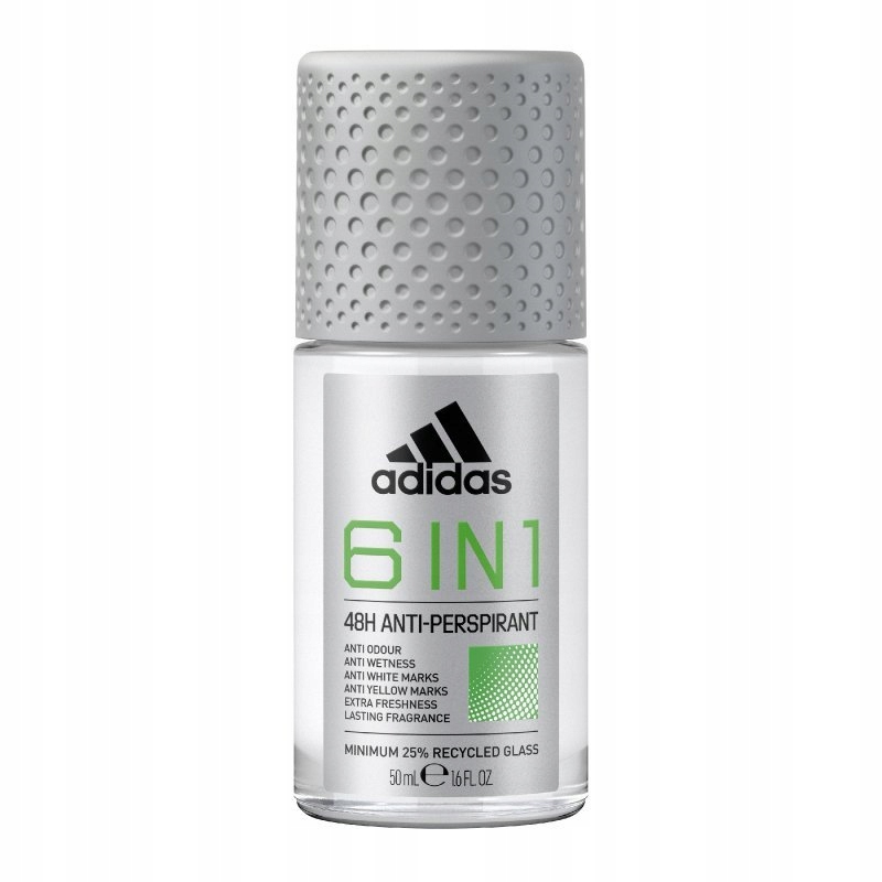 

Adidas Men 6in1 antprespirant męski roll-on 50ml