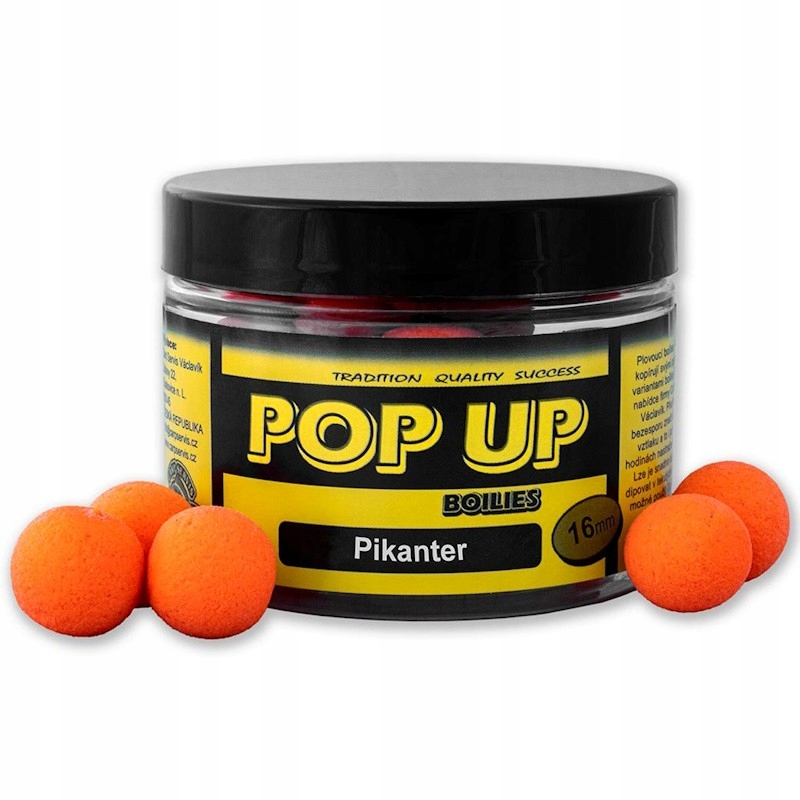 Kulki Hakowe Pływające Carp Servis Vaclavik Pop Up Pikanter 16mm 50g