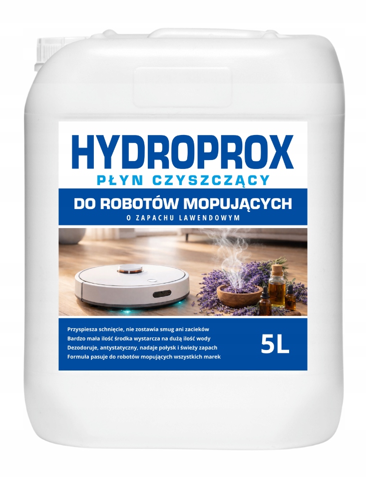 Hydroprox Čisticí Kapalina Pro Mopovací Roboty S Vůní Levandule 5 L