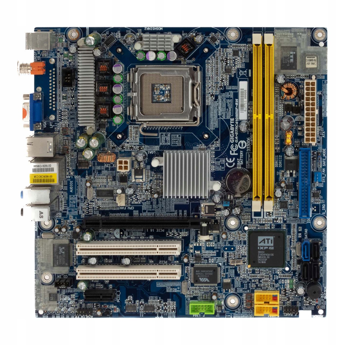 Gigabyte GA-8TRC410MNF-RH Rev:1.1 Socket LGA775 DDR2 PCIe Pci mATX