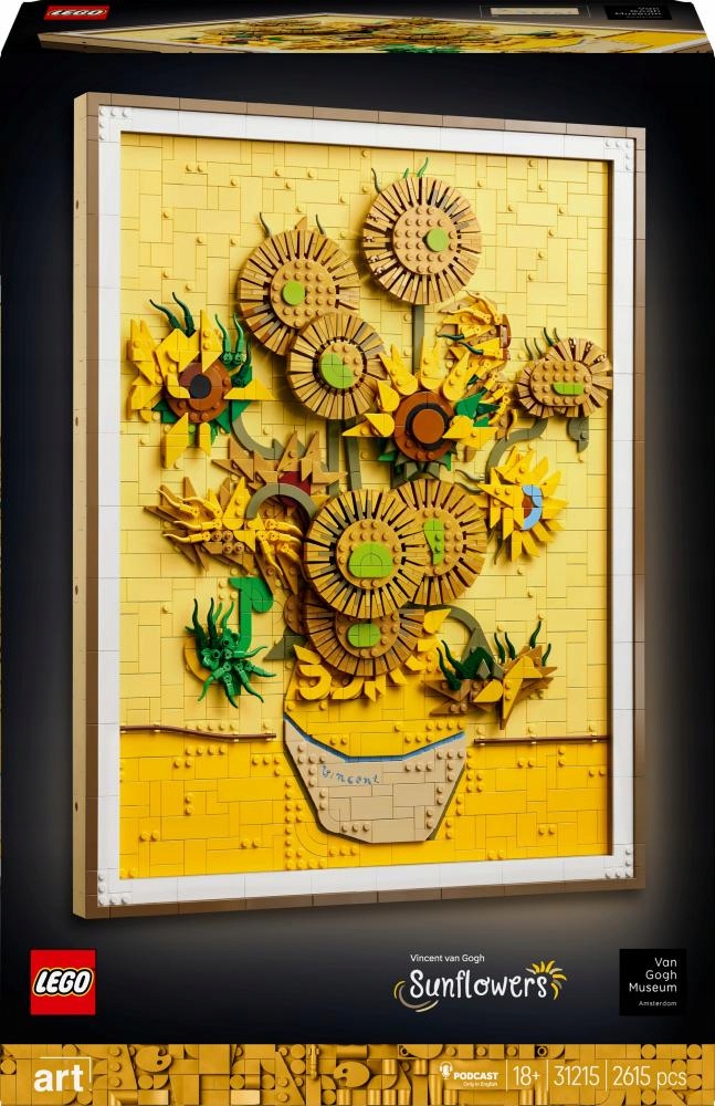 Lego Art Slunečnice Vincenta van Gogha 31215