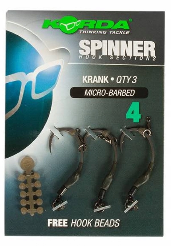 Haczyki Spinner Hook Sections Krank Roz 4 Korda