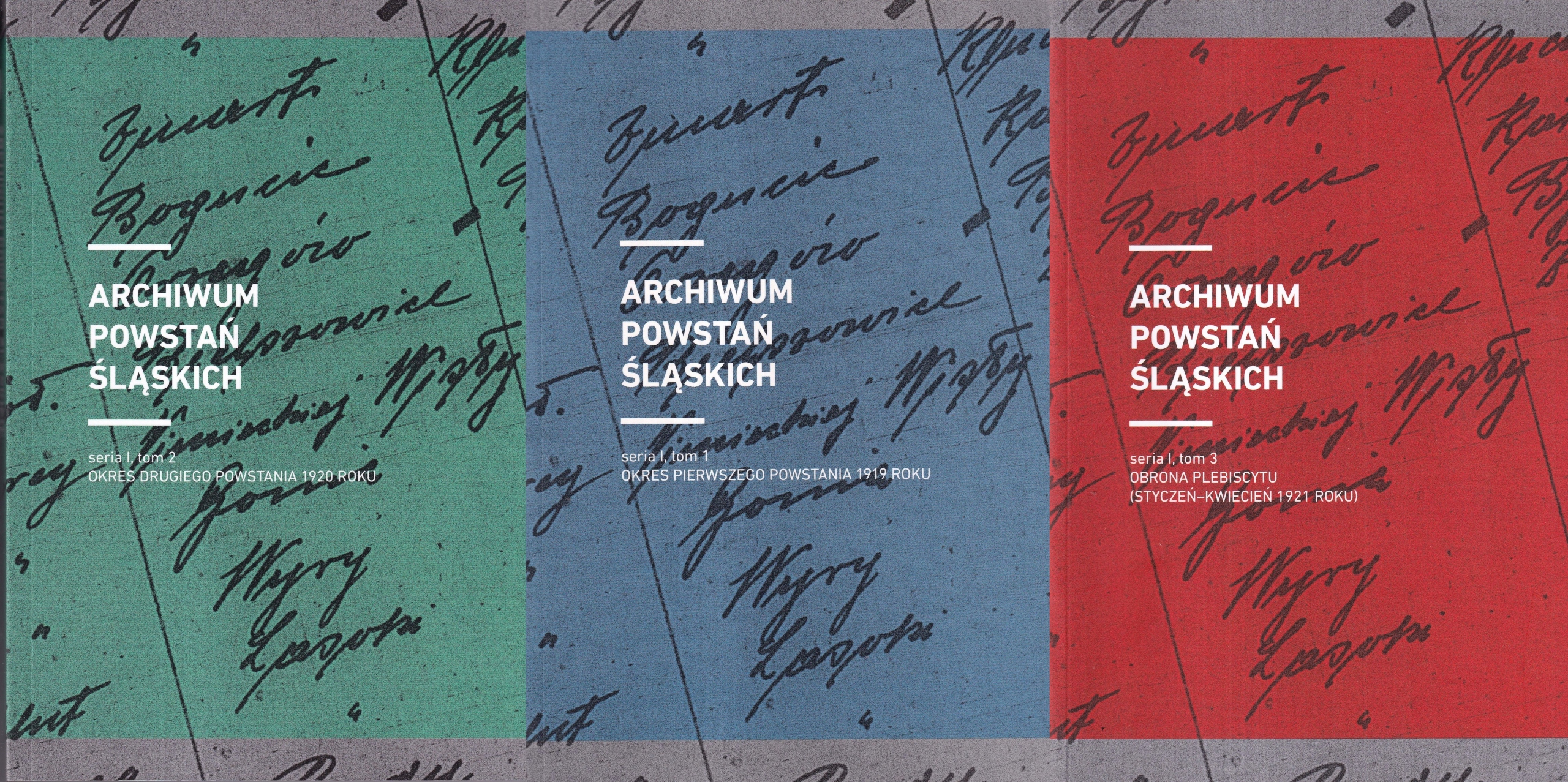 Archiv slezských povstání Komplet Sada Svazek I II III Slezská povstání