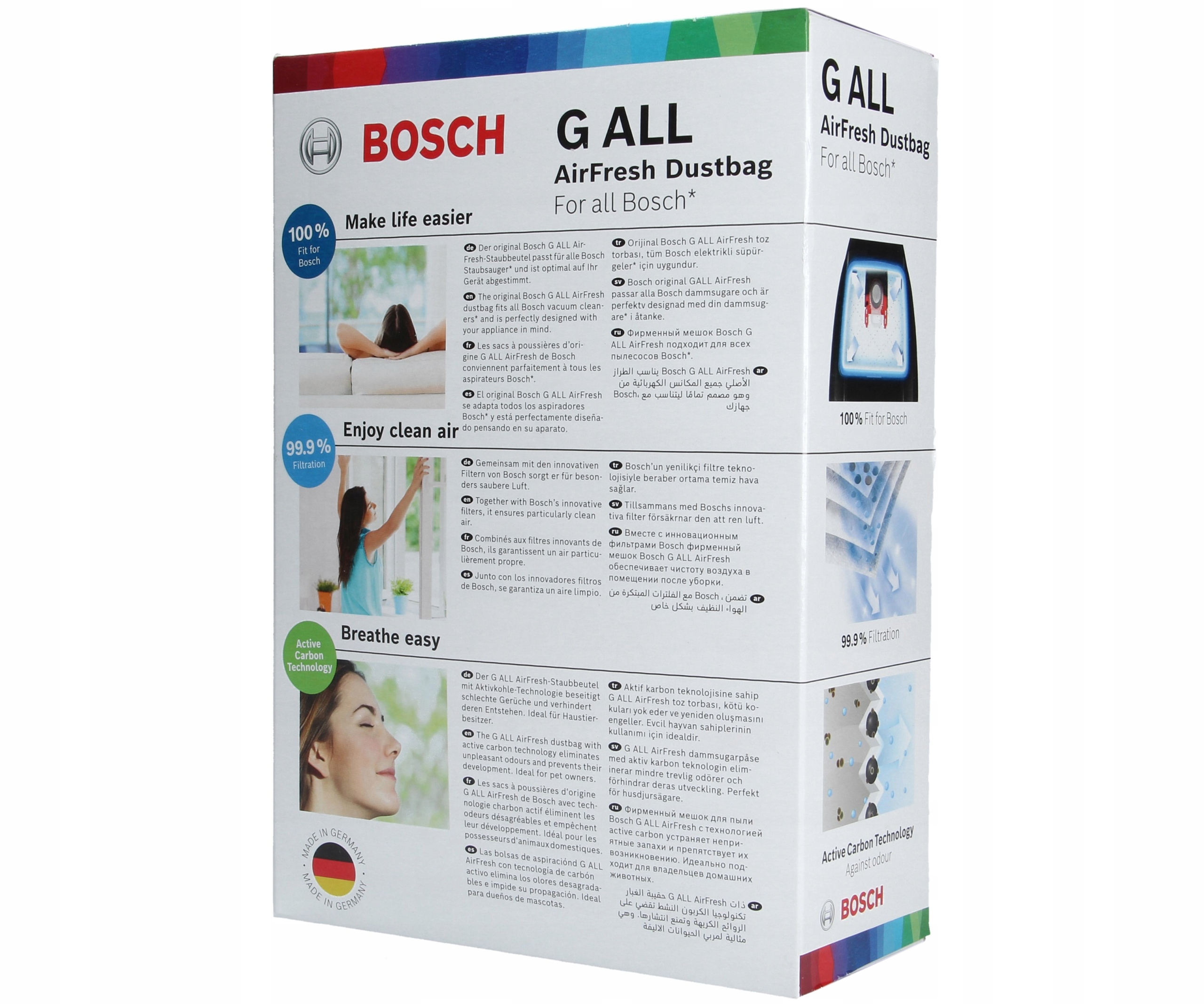 Worki 4szt do odkurzacza Bosch BBZ41FGALL Producent Bosch