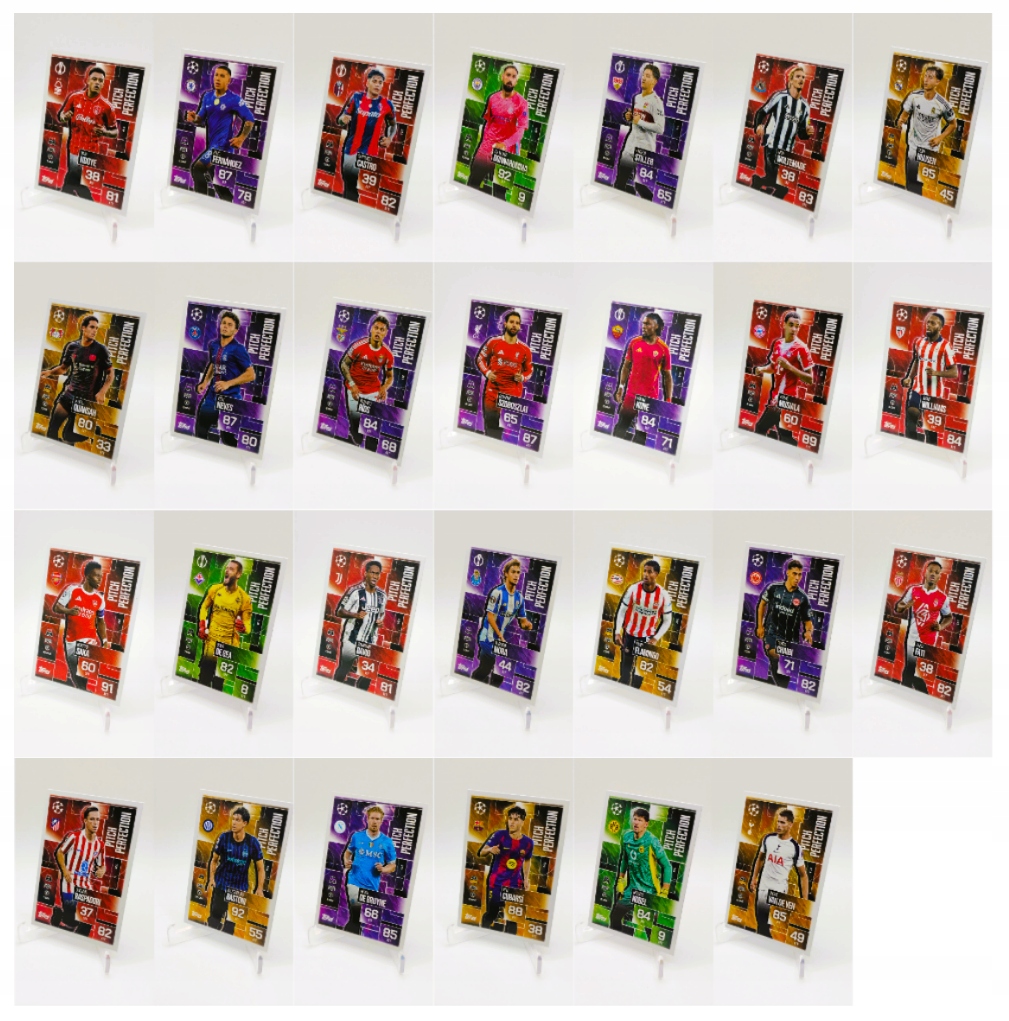 Topps Match Attax Extra 2025-2026 27 Kart Pitch Perfection Komplet