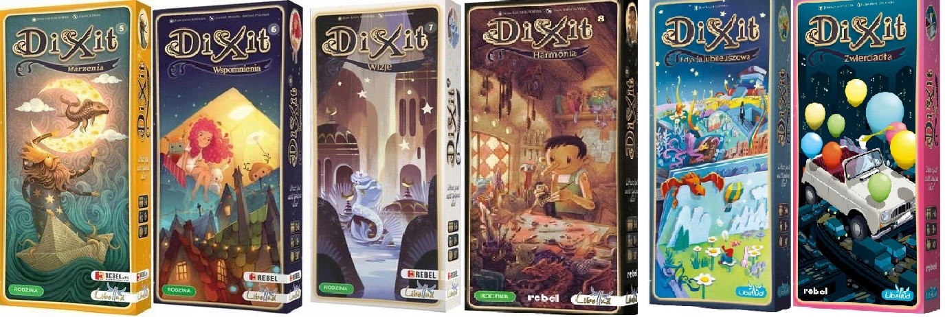 Gra planszowa Dixit 5+6+7+8+9+10