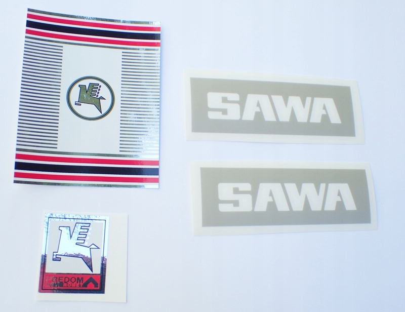 Naklejki zestaw Romet Sawa