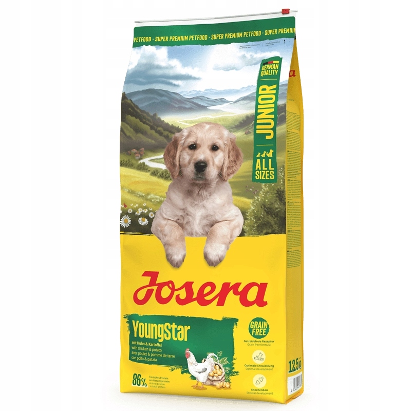 Levně Josera YoungStar Bezobilné krmivo pro štěňata 12,5 kg