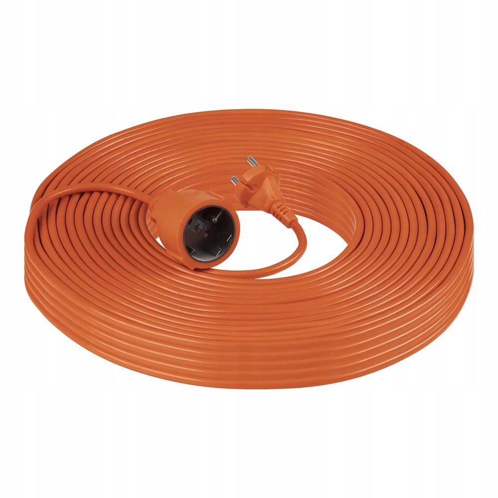 Zahradní Prodlužovací Kabel Pvc 50m 1 zásuvka H05VV-F 2x1,5 IP20