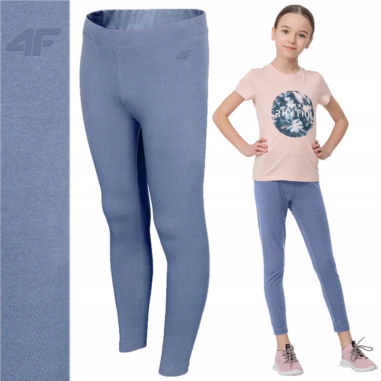 

Legginsy Dziewczęce 4F Leginsy Dziecięce Getry 134