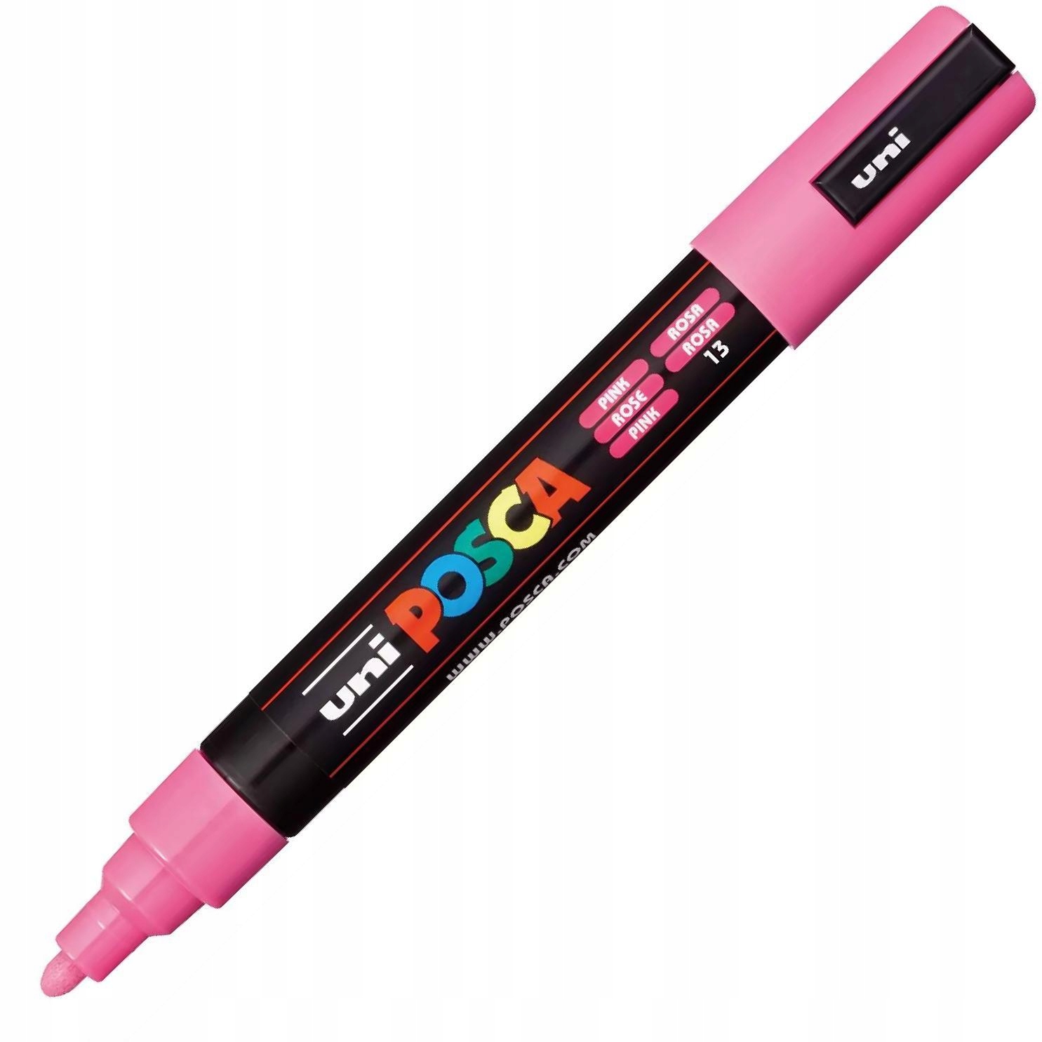 

Marker z farbą plakatową Uni Posca PC-5M różowy 13