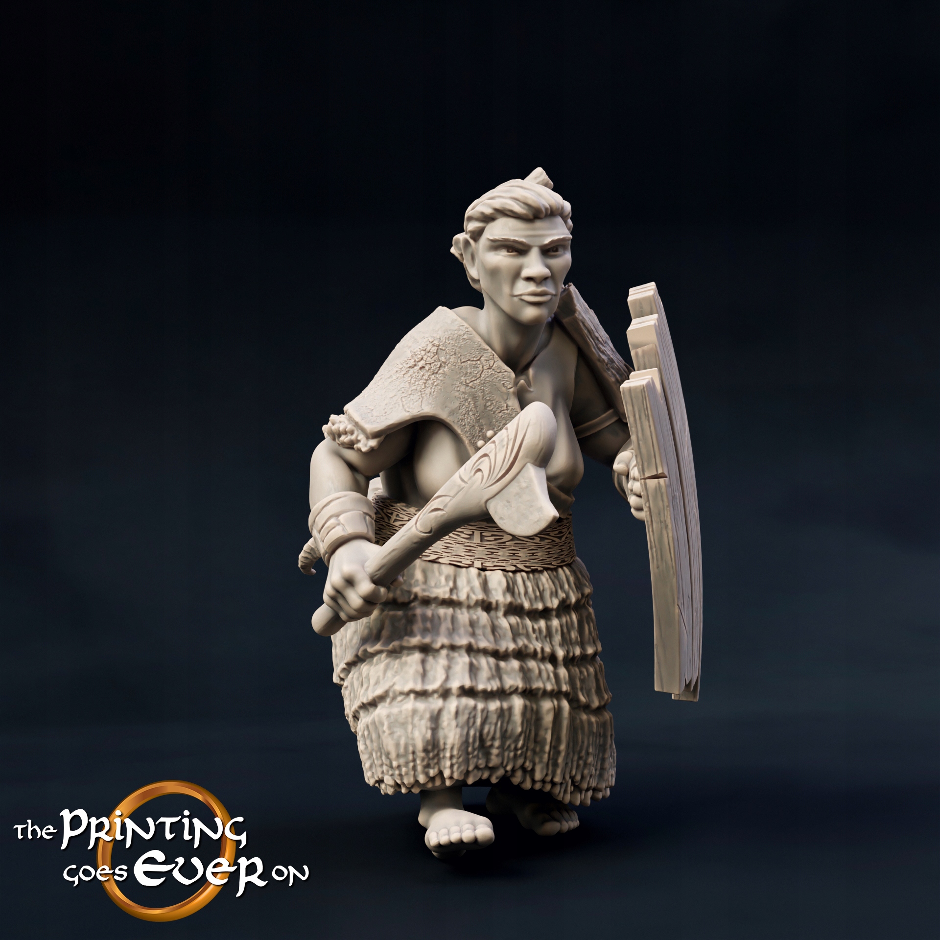 Woodwose Fighter Model B The Printing Goes Ever On