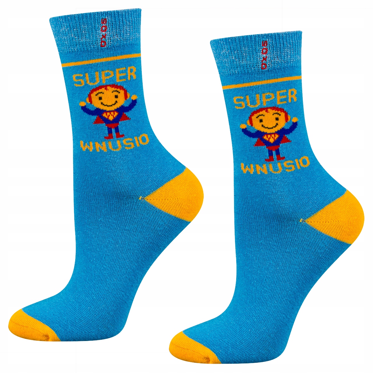 

Skarpetki dziecięce Rodzina Soxo - Super Wnusio