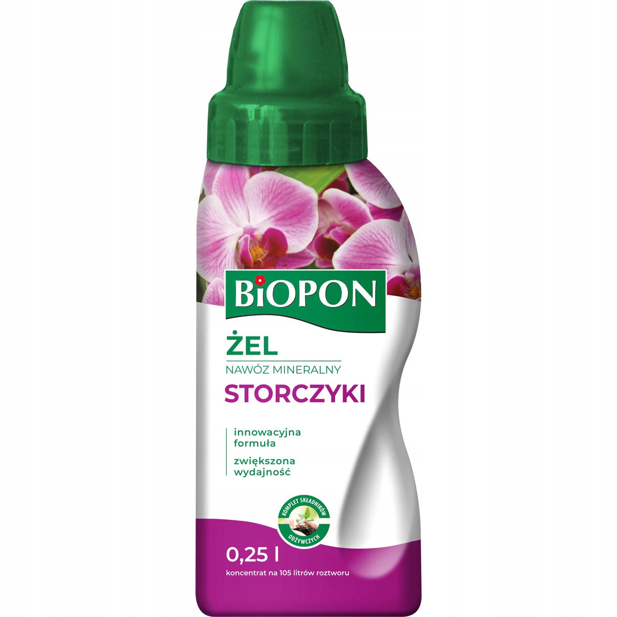 

Biopon Żel nawóz mineralny do storczyków 0.25L