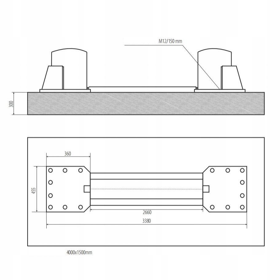ДВУХКОЛОННЫЙ подъемник GRUBBER Machine 4T