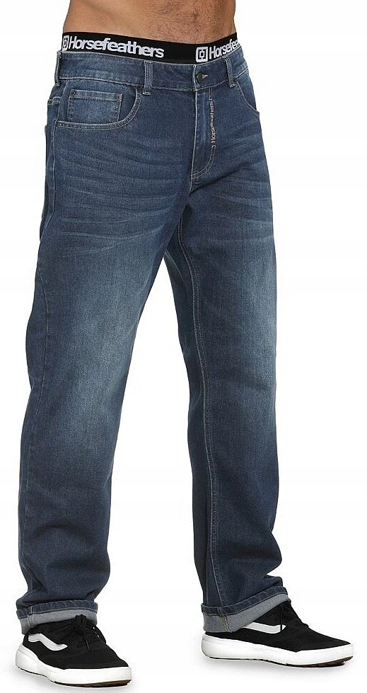 dżinsy Horsefeathers Pike Dark Blue