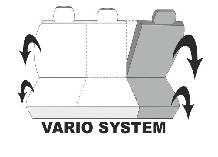 Pokrowce TITANIUM+ do OPEL ASTRA G H J CORSA C D E Materiał materiał tapicerski