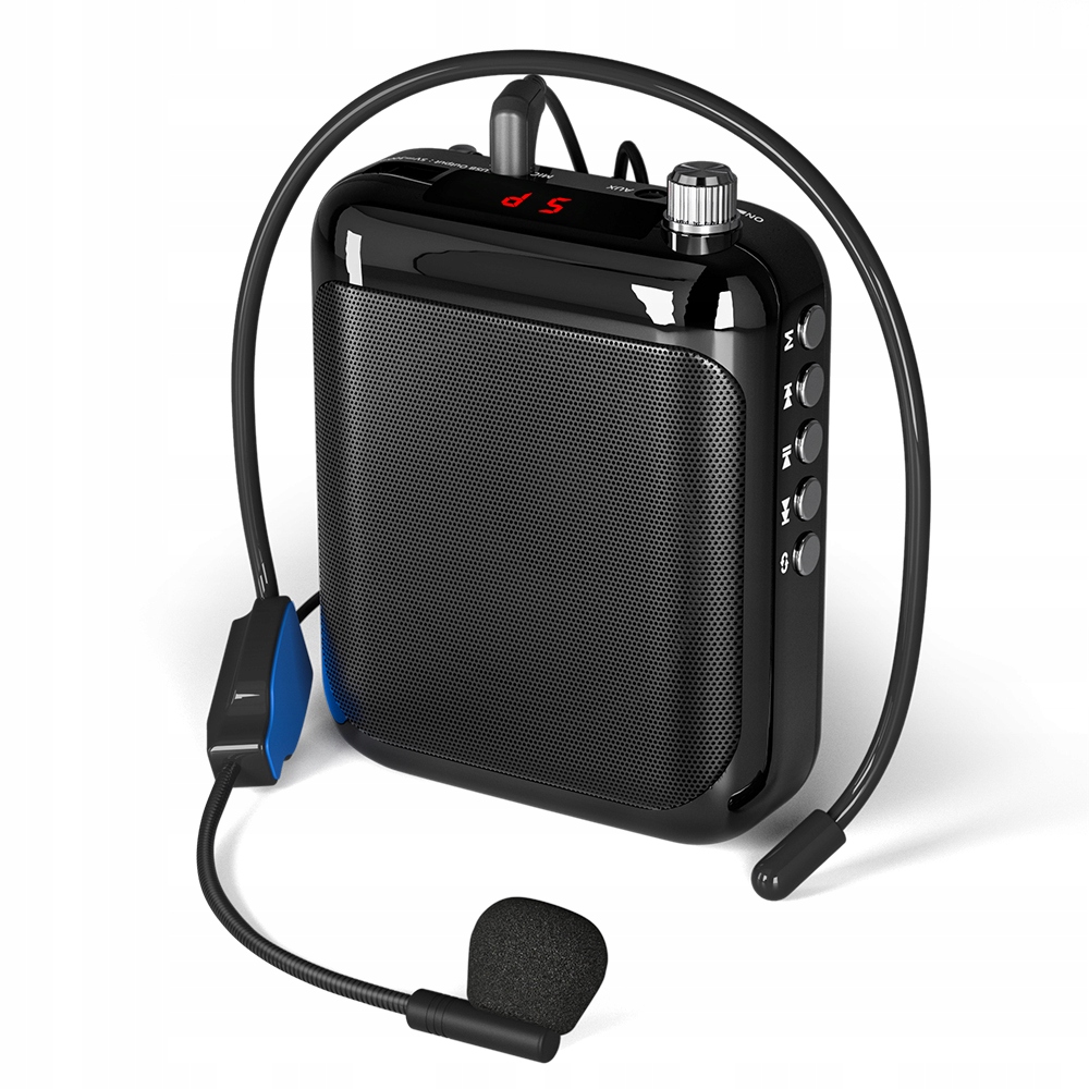 Zesilovač hlasu Ozvučovací systém Reproduktor Mikrofon Sluchátka Maono AUC01