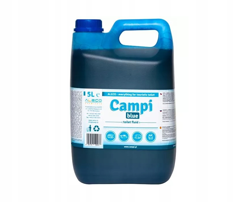 Płyn do toalet turystycznych CAMPI BLUE 5L