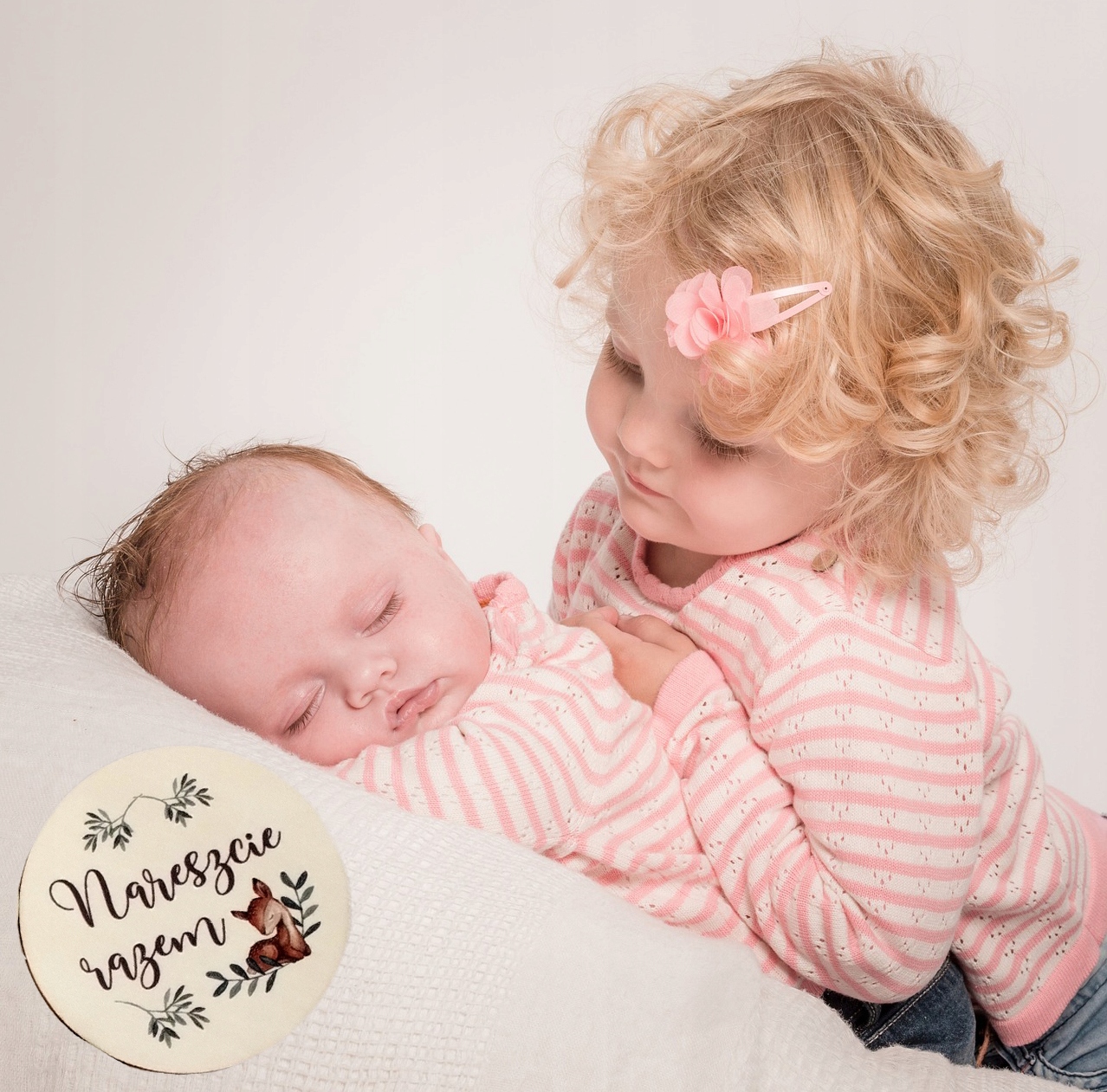 TABLICZKI KARTY DO ZDJĘĆ Z MIESIĄCAMI DREWNIANE FOTO SESJA PREZENT 14 SZT Wysokość produktu 0.3 cm