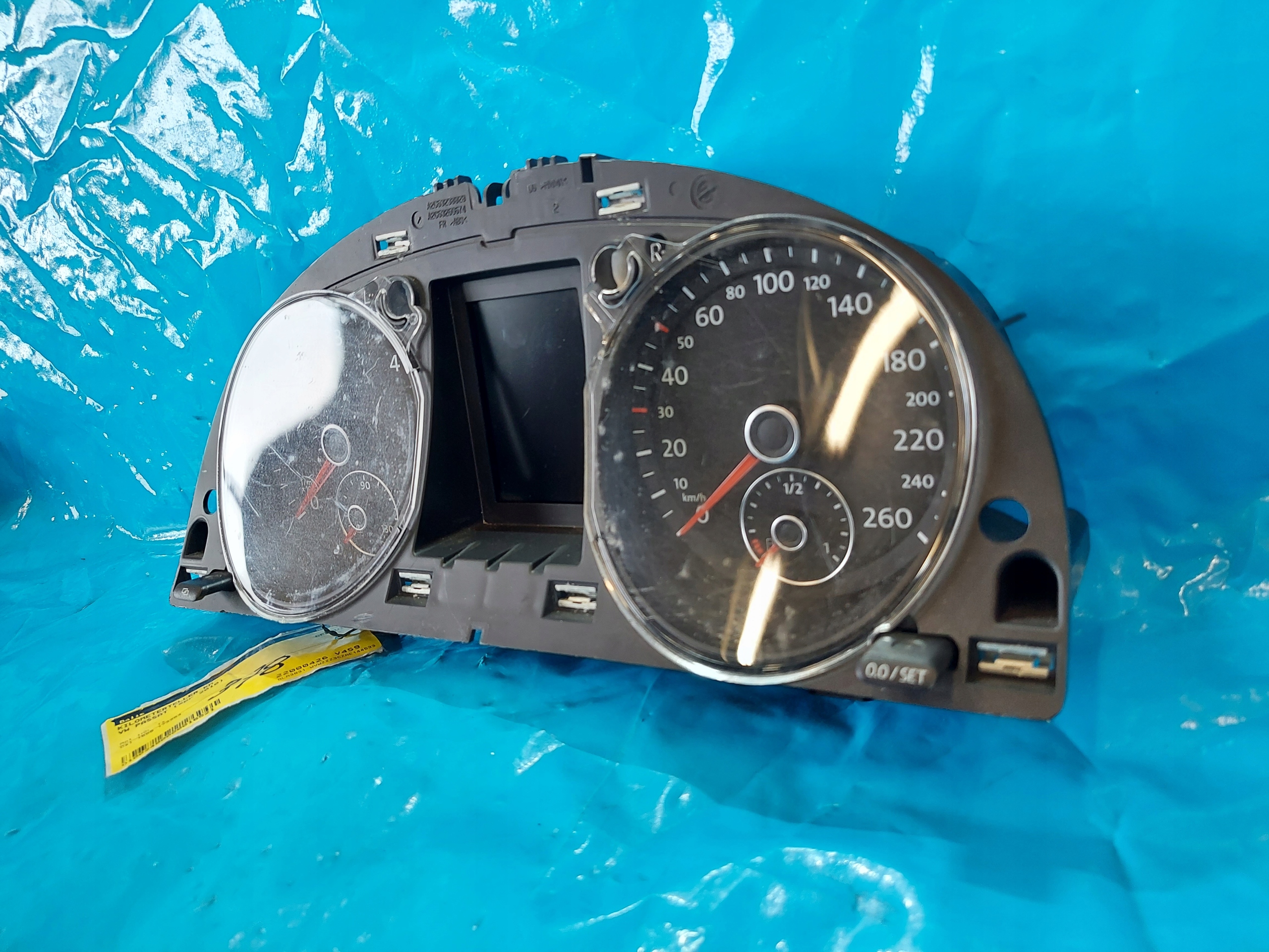 dials clock PASSAT B6 2.0 TDI 3C0920872G