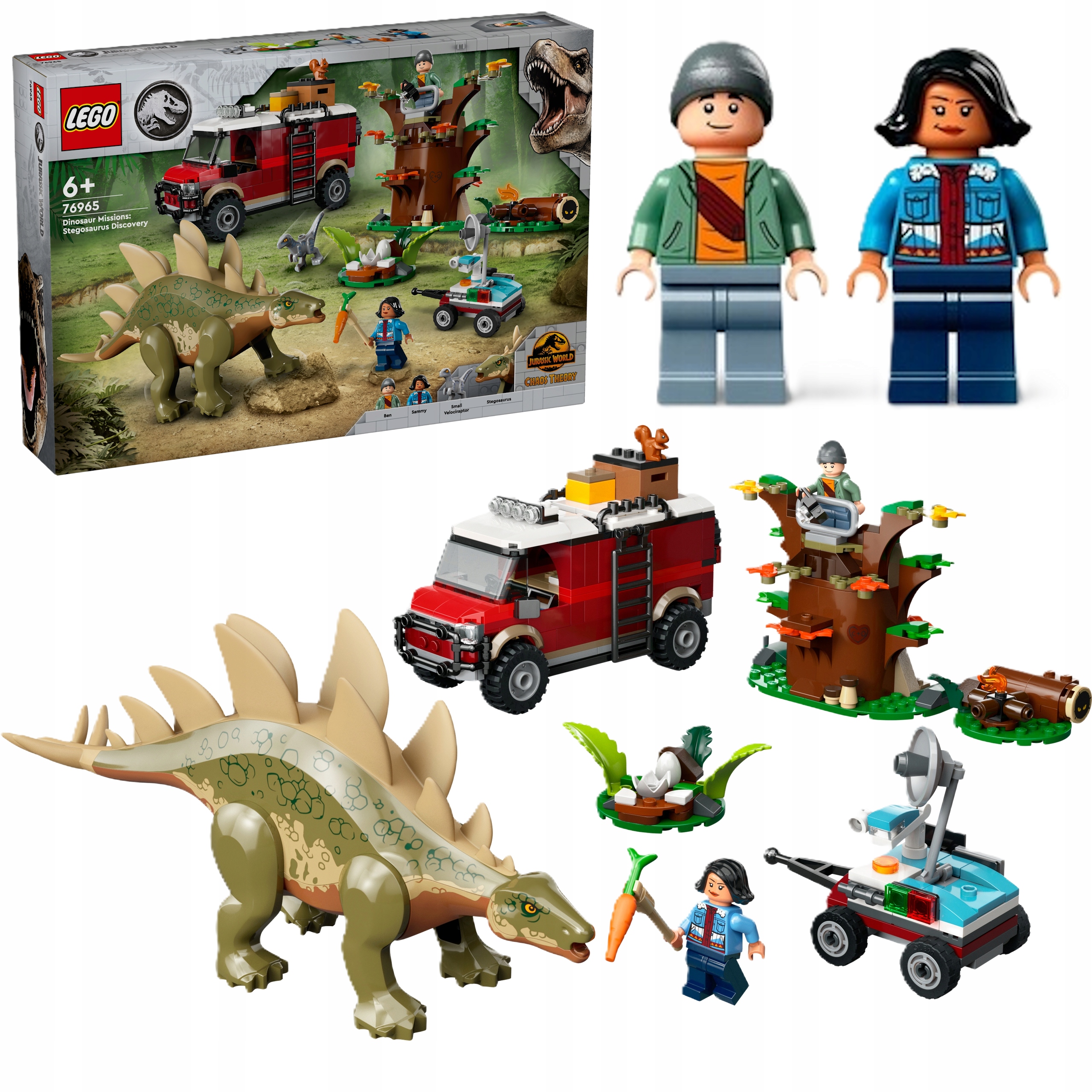 Lego Jurrasic World Dinomisje Odkrycie Stegozaura Na Święta Mikołaj
