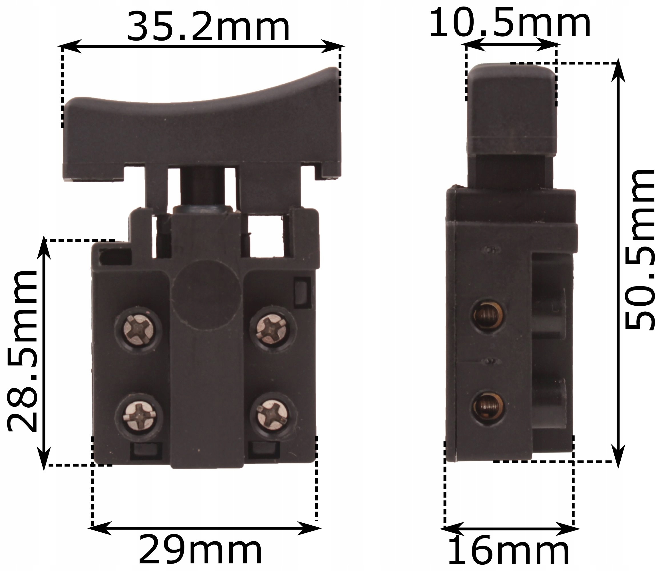 Wyłącznik do elektronarzędzi, młotowiertarek Rodzaj włącznik