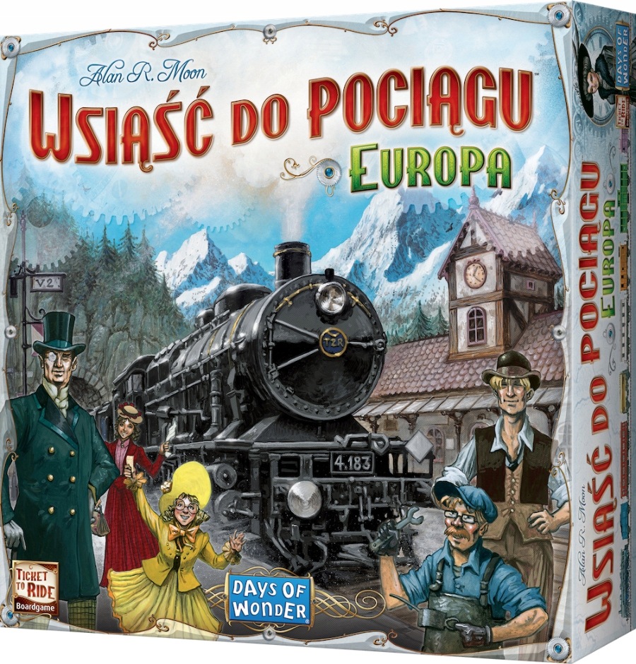 Rebel LFCACA188 Wsiąść do Pociągu: Europa