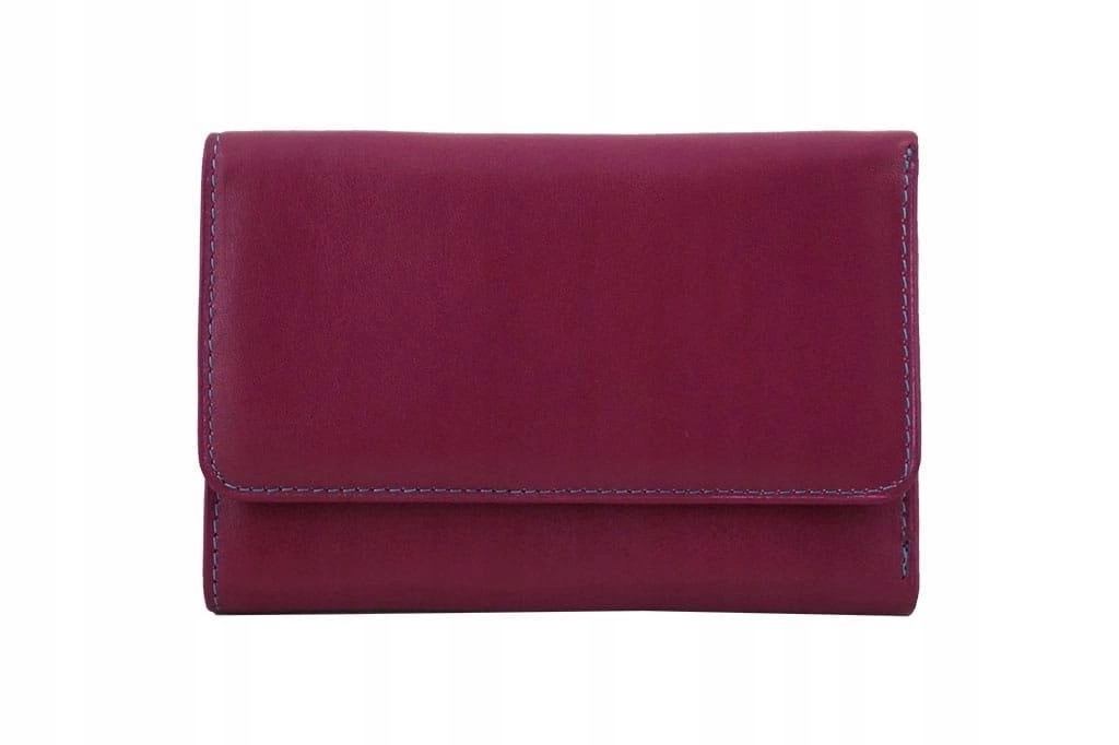 Peněženka z přírodní kůže Barberini's Fuchsia
