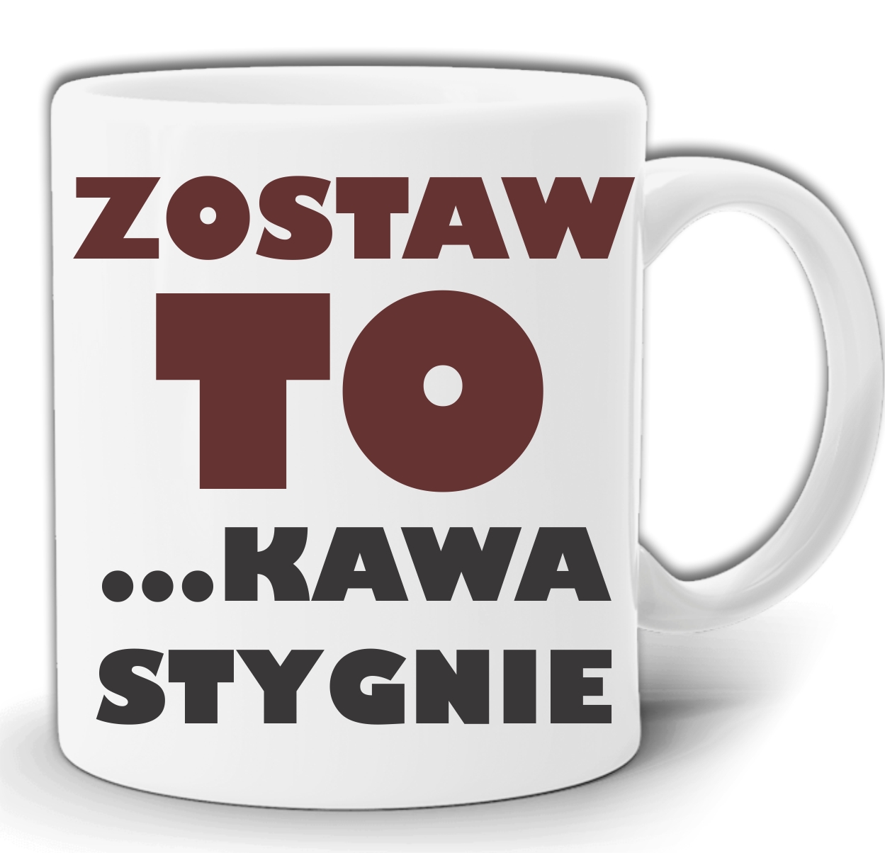 

Zostaw To Kawa Stygnie Zestaw Kubek +pudełko GW117