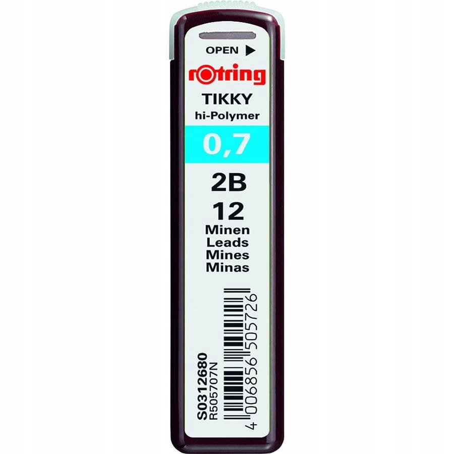 

Grafity Rotring Tikky 2B 0,7mm