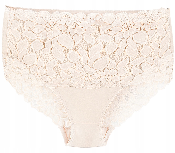 MAJTKI WYSOKIE koronkowe WYSZCZUPLAJĄCE plus size