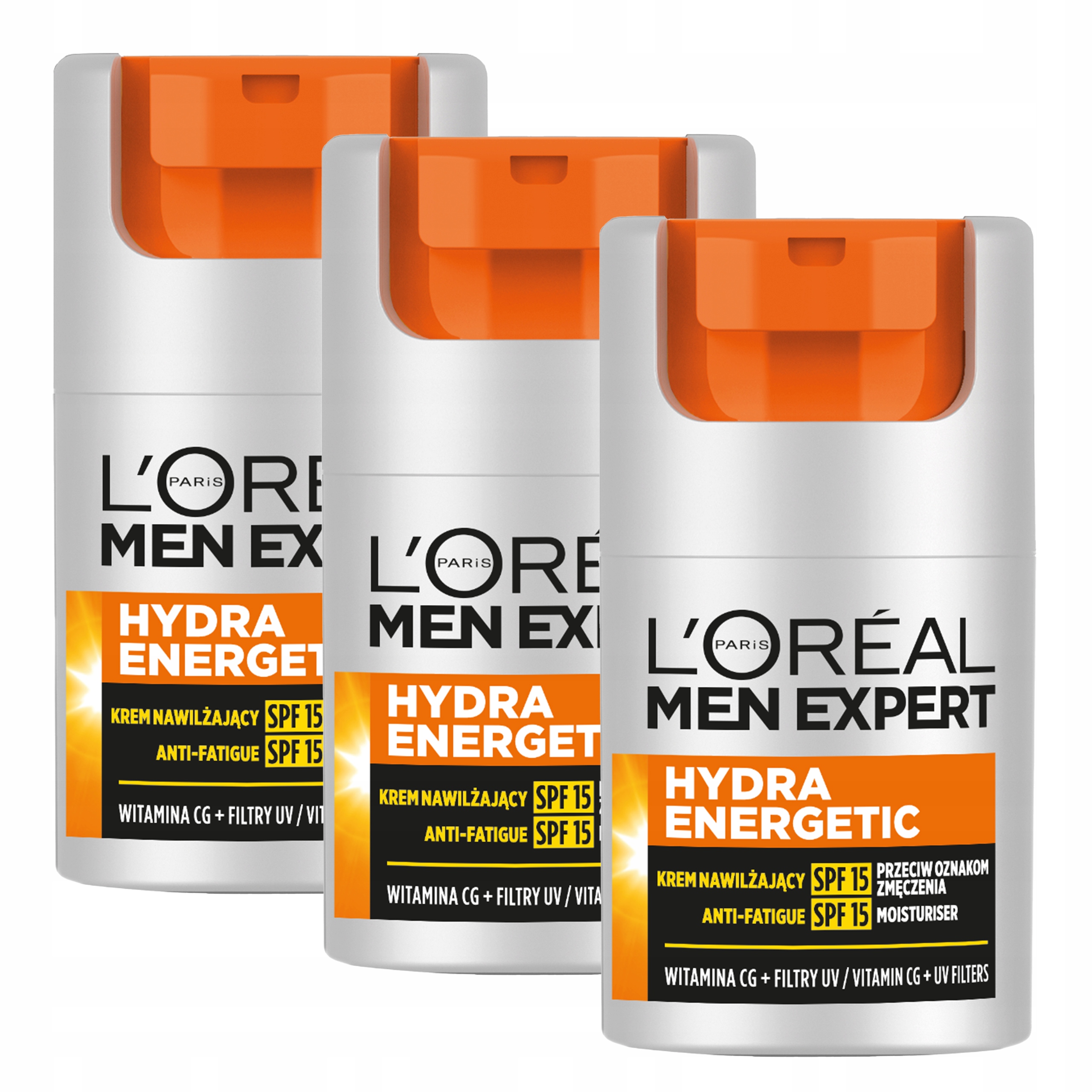 Zestaw L'Oréal Men Expert Hydra Energetic Nawilżający Krem SPF15