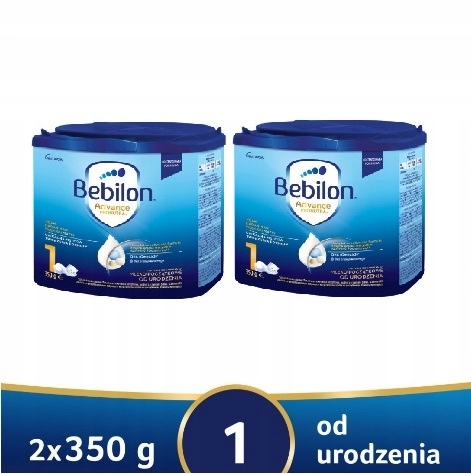 Bebilon 1 Pronutra Advance 2x 350g - 0-6 msc MLEKO