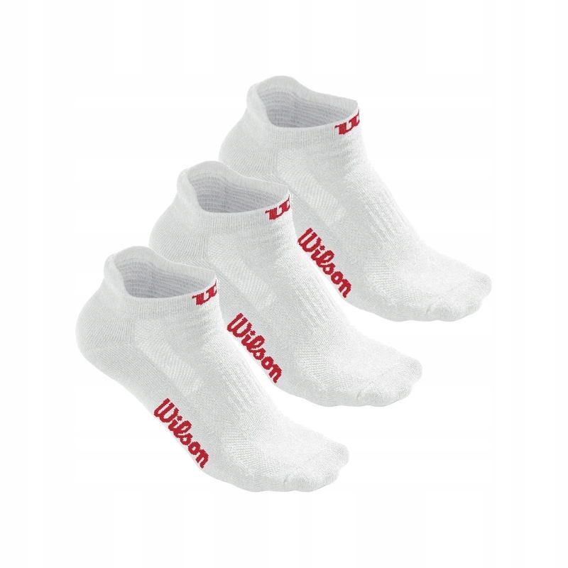 

Skarpety Wilson Women's No Show Socks 3 Pary Białe